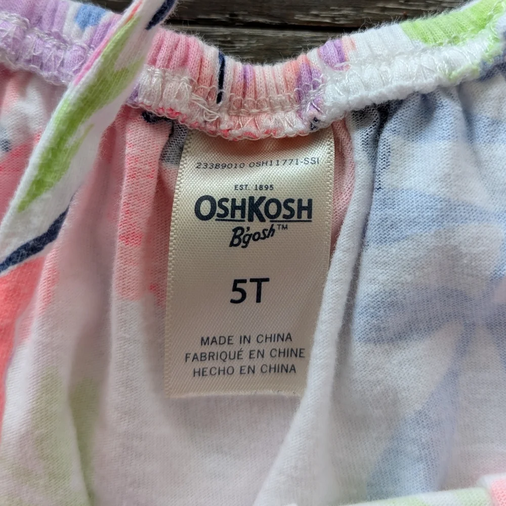 3/$15 - OshKosh B'gosh Floral Floral Romper Size 5T